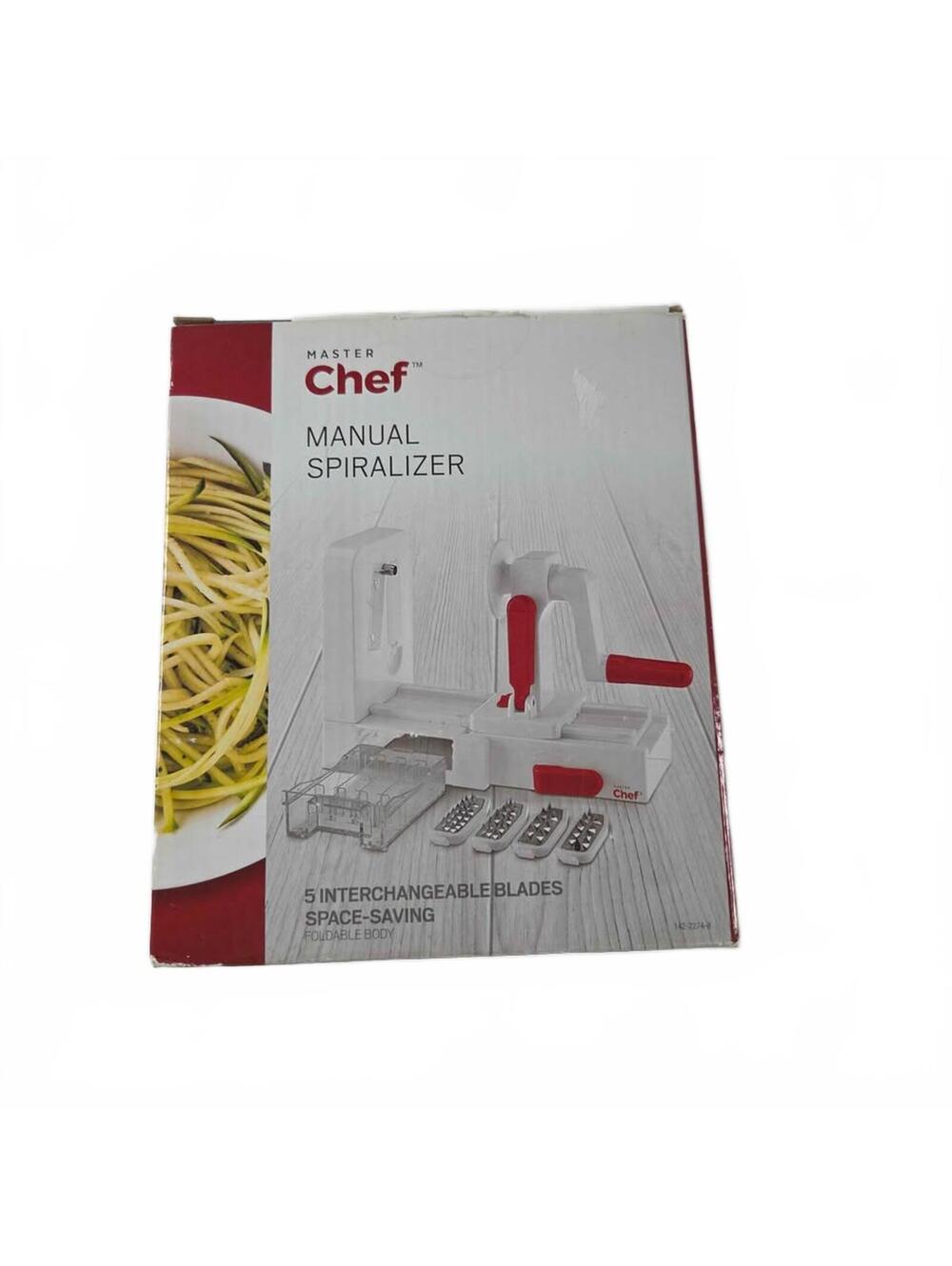 Master Chef Manual Spiralizer 5 Blades